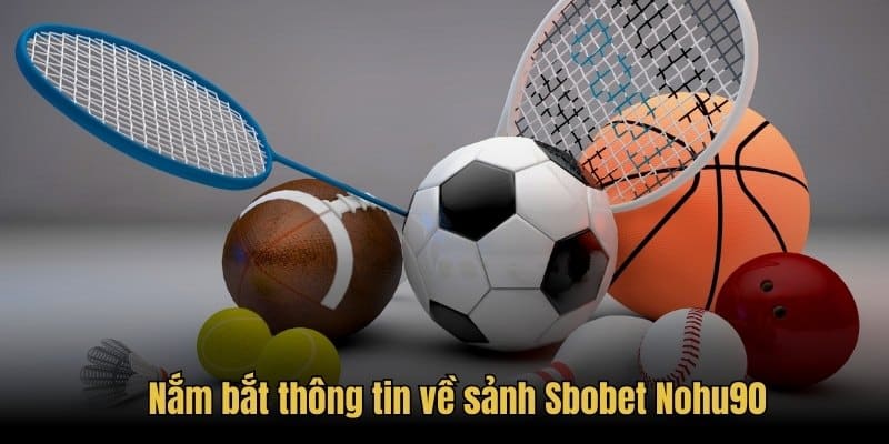 Nắm bắt thông tin về sảnh Sbobet Nohu90