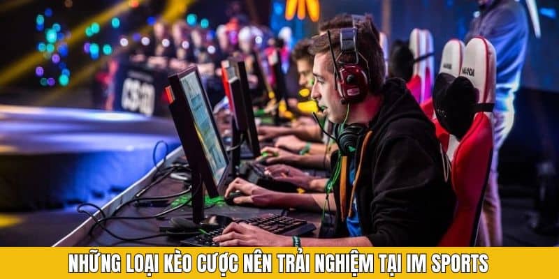 Những loại kèo cược nên trải nghiệm tại IM Sports