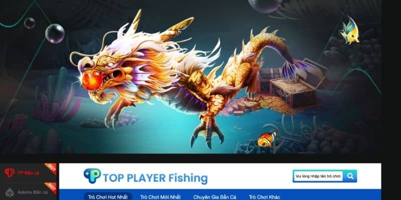 Game bắn cá với thiết kế giao diện 3D ấn tượng
